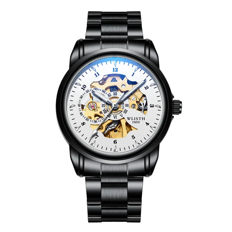 Man Watch Original Design Watch Machinery Men 's Watches Luxury Hollowing Watches For Men Waterproof Automatic Watch Mens Gifts
