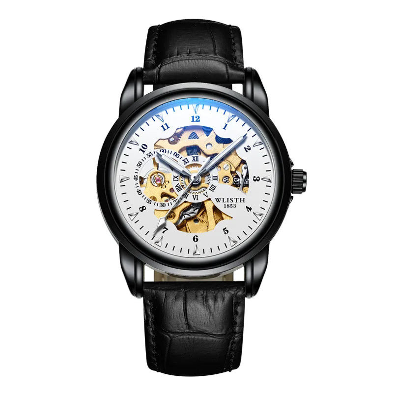Man Watch Original Design Watch Machinery Men 's Watches Luxury Hollowing Watches For Men Waterproof Automatic Watch Mens Gifts