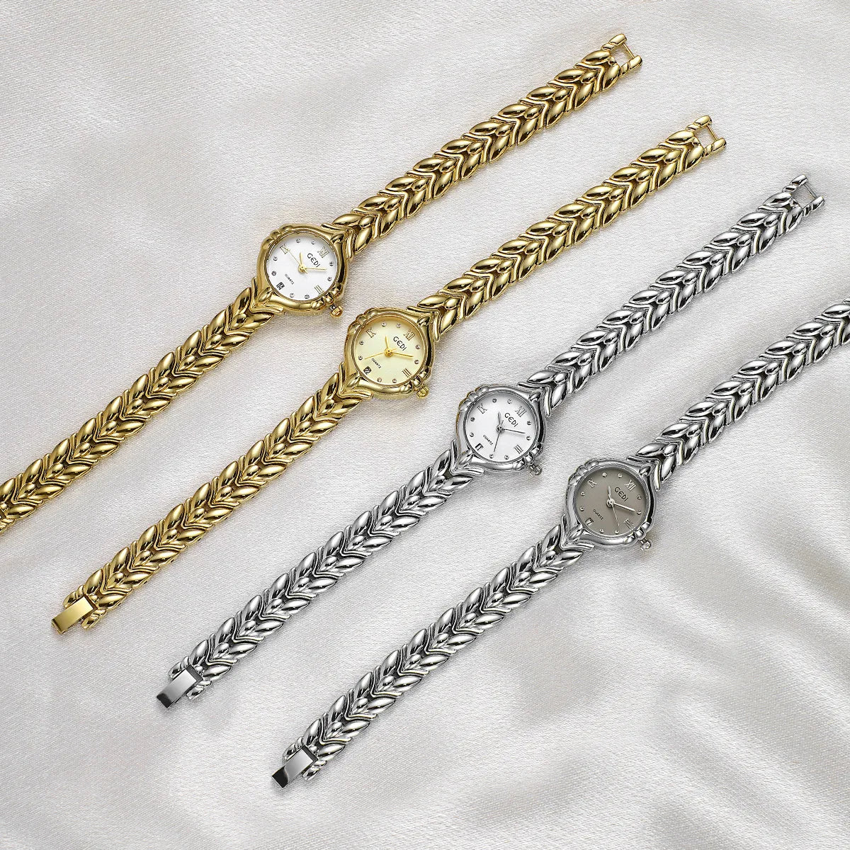 Ladies Fashion Watch Elegant Quartz Wristwatch for Women Stylish Timepiece with Adjustable Clasp