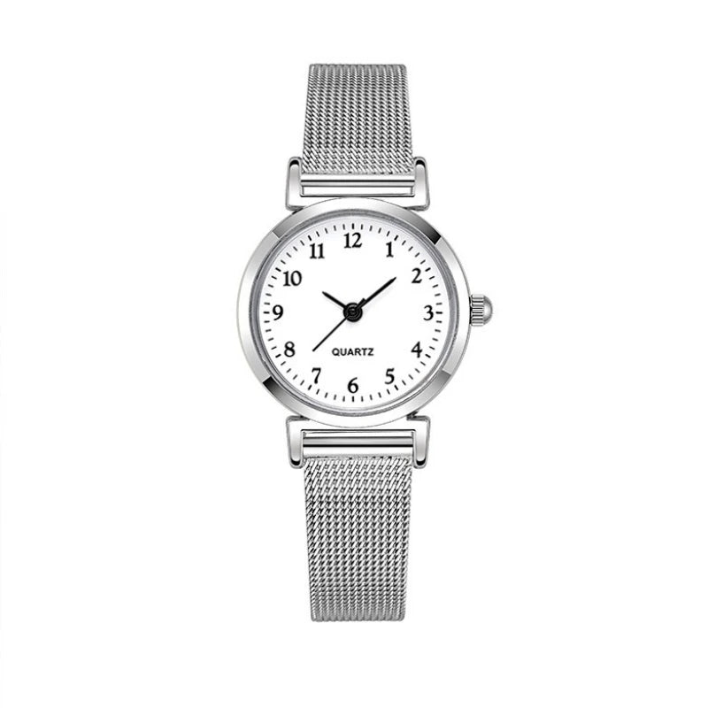 Women silver Bracelet Watch