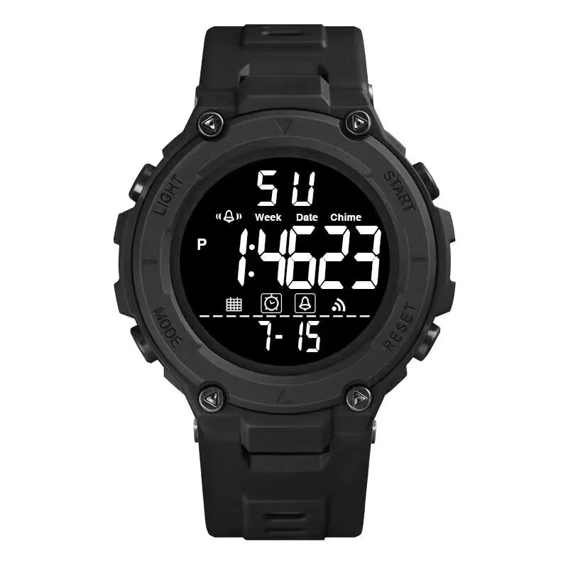 Men's Watches |   Led+Timer+Stopwatch+Alarm Clock |   Lightweight and Resistant to Falls |   Men's and Women's Gym Outdoor Universal Fashion Electronic Watch