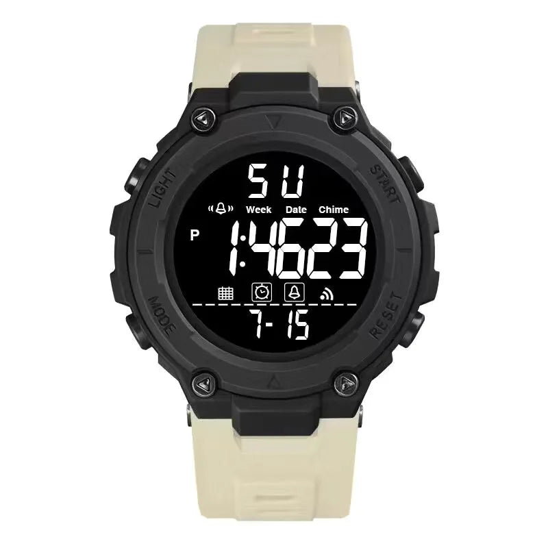 Men's Watches |   Led+Timer+Stopwatch+Alarm Clock |   Lightweight and Resistant to Falls |   Men's and Women's Gym Outdoor Universal Fashion Electronic Watch