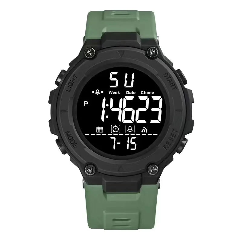 Men's Watches |   Led+Timer+Stopwatch+Alarm Clock |   Lightweight and Resistant to Falls |   Men's and Women's Gym Outdoor Universal Fashion Electronic Watch