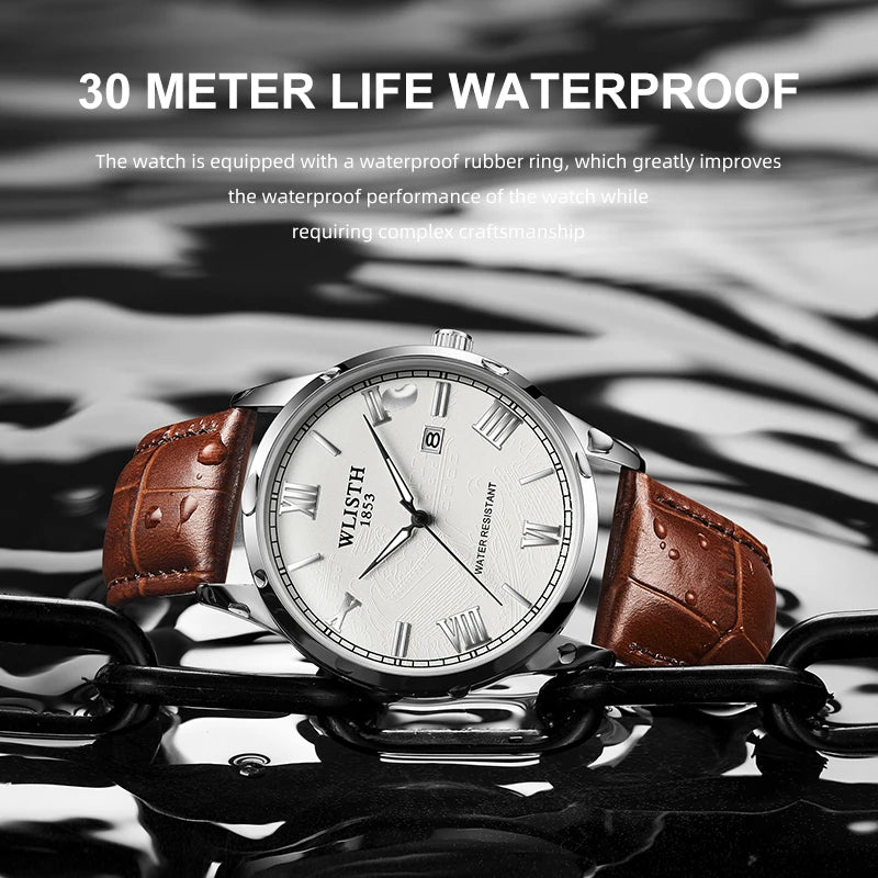 Business Men Watches Waterproof Watch Men Watches Top Brand Original Fashion Watch For Man Luminous Wristwatch reloj hombre