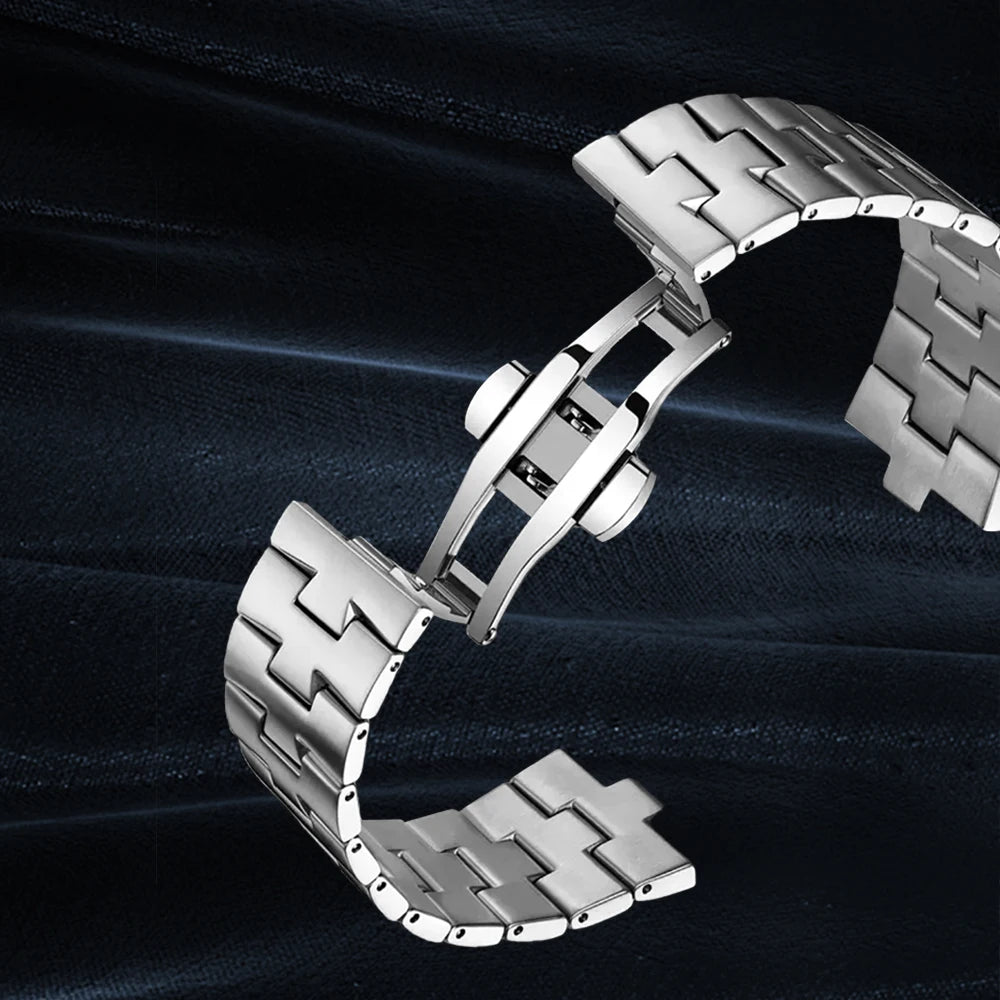Men's Mechanical Watch  Waterproof Luminous Stainless Steel Strap Fashion Luxury Men's Timepiece