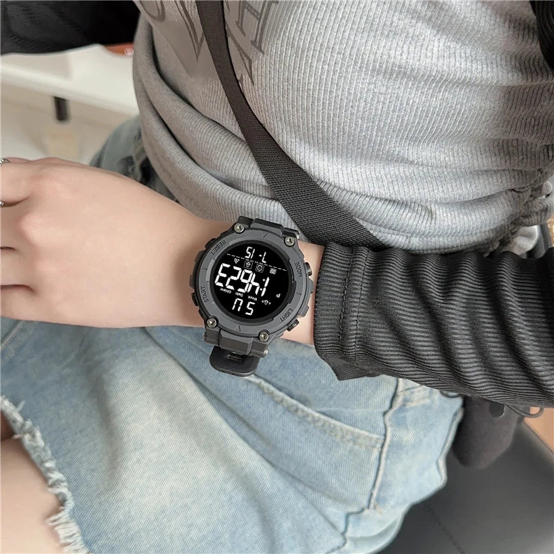 Men's Watches |   Led+Timer+Stopwatch+Alarm Clock |   Lightweight and Resistant to Falls |   Men's and Women's Gym Outdoor Universal Fashion Electronic Watch